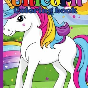 Unicorn coloring book